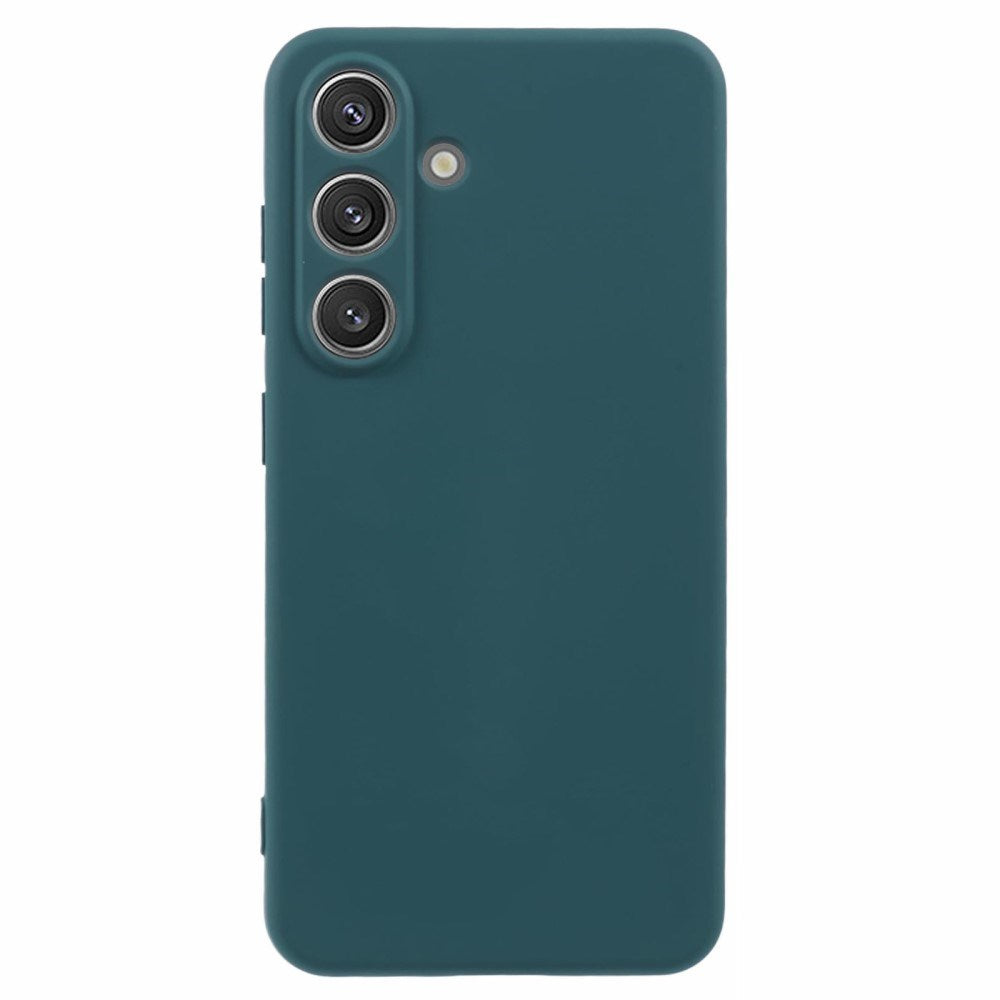 EIDERWOOD Samsung Galaxy S25+ (Plus) Foret Fleksibelt Plast Bagside Cover - Mørkegrøn