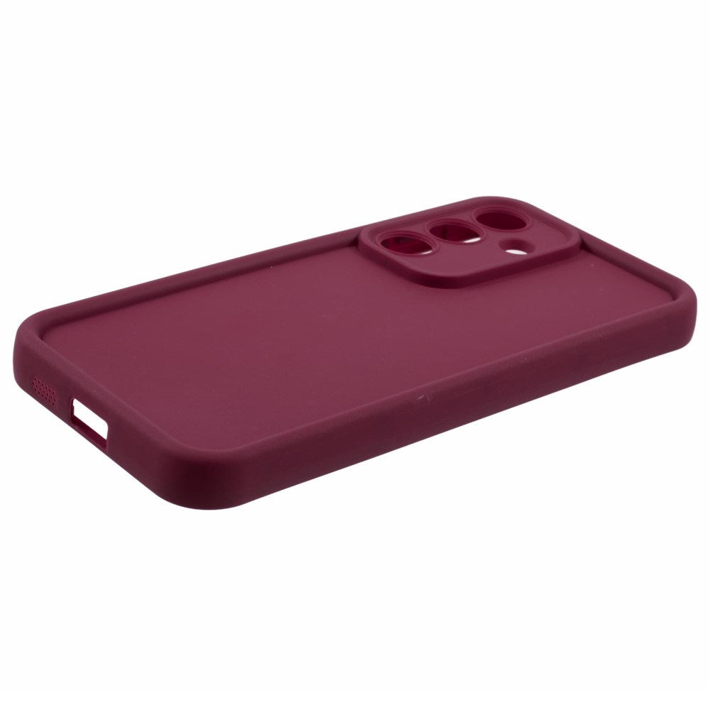 EIDERWOOD Samsung Galaxy S25 - Anti-Slip Fleksibelt Plastik Cover - Rød