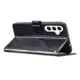 EIDERWOOD Samsung Galaxy A36 (5G) Læder Flip Cover m. Pung & Strop - Glimmer - Sort