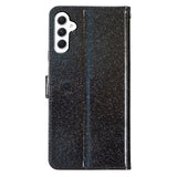 EIDERWOOD Samsung Galaxy A36 (5G) Læder Flip Cover m. Pung & Strop - Glimmer - Sort