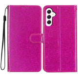 EIDERWOOD Samsung Galaxy A36 (5G) Læder Flip Cover m. Pung & Strop - Glimmer - Pink