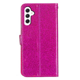 EIDERWOOD Samsung Galaxy A36 (5G) Læder Flip Cover m. Pung & Strop - Glimmer - Pink
