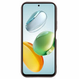 Honor 200 Smart - EIDERWOOD Anti-Slip Fleksibelt Plastik Cover - Brun