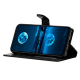 Xiaomi Redmi Note 14 Pro (5G) / Poco X7 - EIDERWOOD Kunstlæder Flip Cover m. Strop - Sort