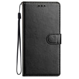Xiaomi Redmi Note 14 Pro (5G) / Poco X7 - EIDERWOOD Kunstlæder Flip Cover m. Strop - Sort
