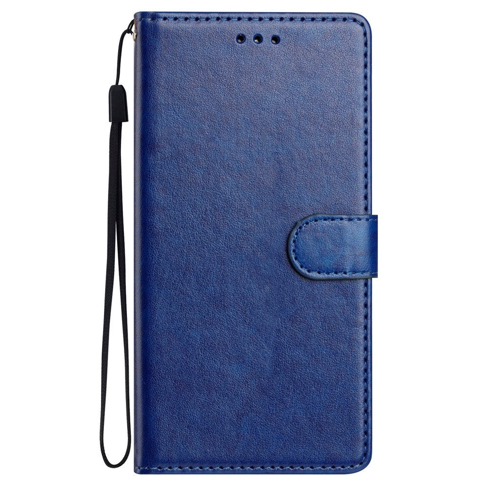 Xiaomi Redmi Note 14 Pro (5G) / Poco X7 - EIDERWOOD Kunstlæder Flip Cover m. Strop - Blå