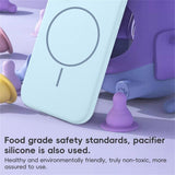 EIDERWOOD iPhone 16 Plus Silikone Mobil Cover - MagSafe Kompatibel - Sort