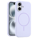 EIDERWOOD iPhone 16 Plus Silikone Mobil Cover - MagSafe Kompatibel - Lilla