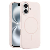 EIDERWOOD iPhone 16 Plus Silikone Mobil Cover - MagSafe Kompatibel - Lyserød