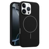 EIDERWOOD iPhone 16 Pro Silikone Mobil Cover - MagSafe Kompatibel - Sort