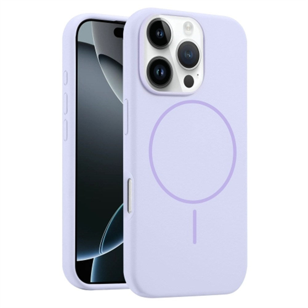 EIDERWOOD iPhone 16 Pro Max Silikone Mobil Cover - MagSafe Kompatibel - Lilla