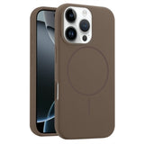 EIDERWOOD iPhone 16 Pro Max Silikone Mobil Cover - MagSafe Kompatibel - Brun