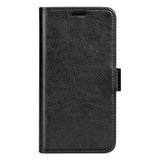 EIDERWOOD - Samsung Galaxy S25 - Kunstlæder Flip Cover m. Kortholder & Ståfunktion - Sort