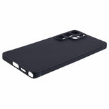 EIDERWOOD Samsung Galaxy S25 Ultra Fleksibelt Plast Cover med Stødbeskyttelse - Sort