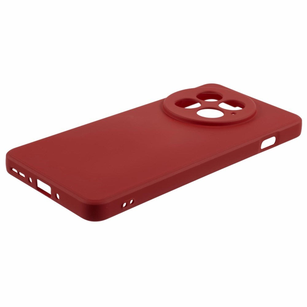 EIDERWOOD OnePlus 13 Foret Fleksibelt Plast Bagside Cover - Mørkerød
