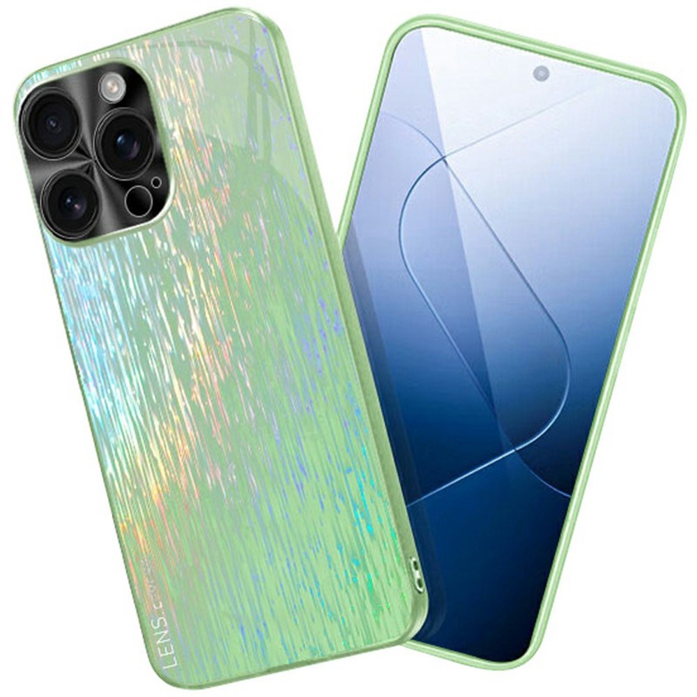 iPhone 16 Pro Max - EIDERWOOD Reflekterende Hårdt Plastik Cover - Grøn