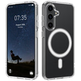 EIDERWOOD Samsung Galaxy S25+ (Plus) Fleksibelt Plast Bagside Cover - MagSafe Kompatibel - Gennemsigtig