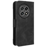 EIDERWOOD OnePlus 13 Kunstlæder Flip Case m. Ståfunktion & Ekstra Kortholder - Sort