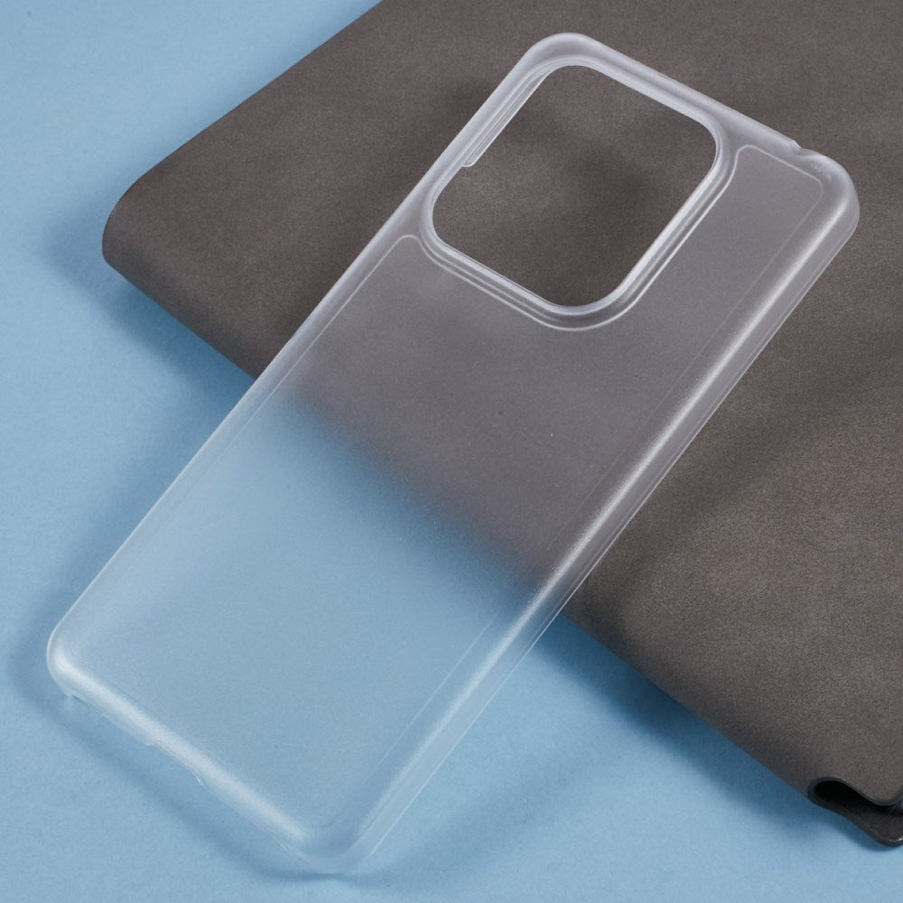 Xiaomi Redmi Note 14 (5G) - EIDERWOOD Hårdt Plastik Cover - Gennemsigtig