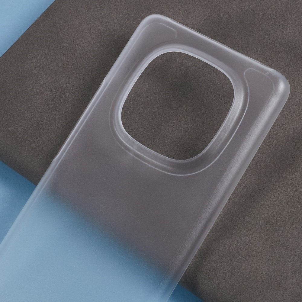 Xiaomi Redmi Note 14 Pro+ - EIDERWOOD Hårdt Plastik Cover - Gennemsigtig