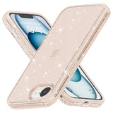 iPhone 16e - EIDERWOOD Hybrid Glitter Plastik Cover - MagSafe Kompatibel - Guld