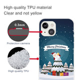 iPhone 14 TPU Plast Jule cover - Juletræ og Gaver
