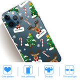 iPhone 14 Pro Fleksibel Plastik Jule Bagside Cover - Julepynt