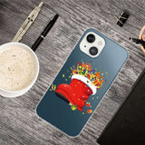 iPhone 14 Plus Fleksibelt Plast Jule Bagside Cover - Julesok