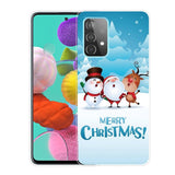 Samsung Galaxy A53 (5G) TPU Plast Julecover - Merry Christmas - Julemand & Venner