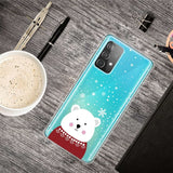 Samsung Galaxy A53 (5G) TPU Plast Julecover - Merry Christmas - Isbjørn m. Sweater