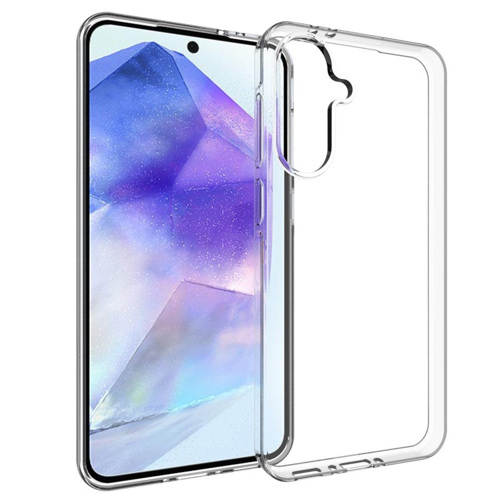 Samsung Galaxy A56 (5G) - EIDERWOOD Fleksibelt Plastik Bagside Cover - Gennemsigtig