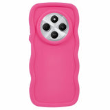 Xiaomi Redmi 14C - EIDERWOOD Fleksibelt Plastik Wavy Cover - Pink
