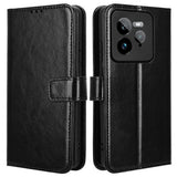 Realme GT 7 Pro (5G) - EIDERWOOD Kunstlæder Flip Cover m. Strop - Sort