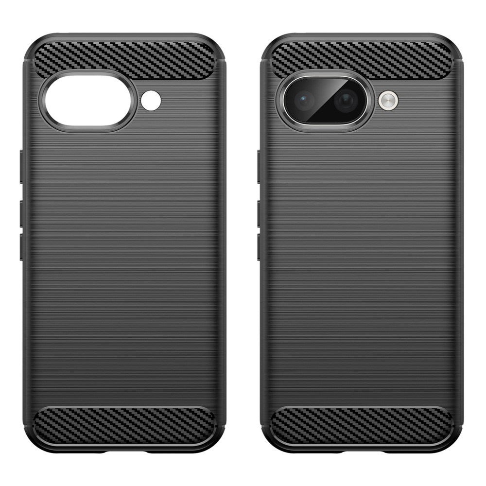 EIDERWOOD Google Pixel 9a Brushed Carbon Bagside Cover - Sort
