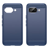 EIDERWOOD Google Pixel 9a Brushed Carbon Bagside Cover - Blå