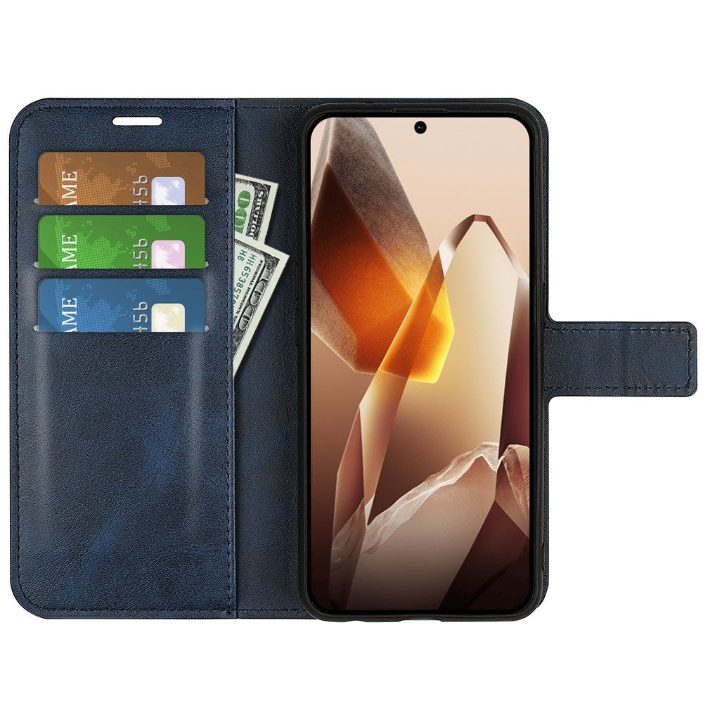 EIDERWOOD OnePlus 13 Wallet Flip Læder Cover m. Pung - Blå