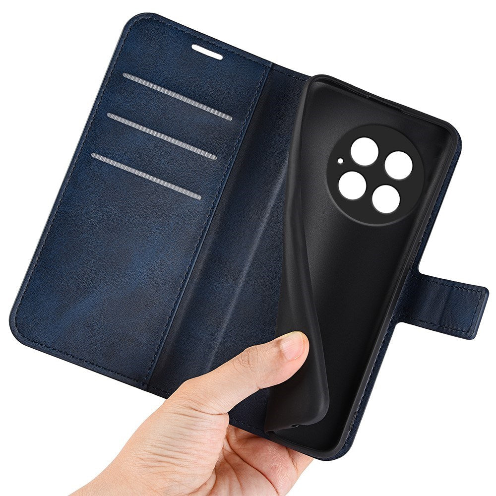 EIDERWOOD OnePlus 13 Wallet Flip Læder Cover m. Pung - Blå