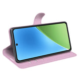 Xiaomi 15 - EIDERWOOD Kunstlæder Flip Cover m. Kortholder & Ståfunktion - Lyserød