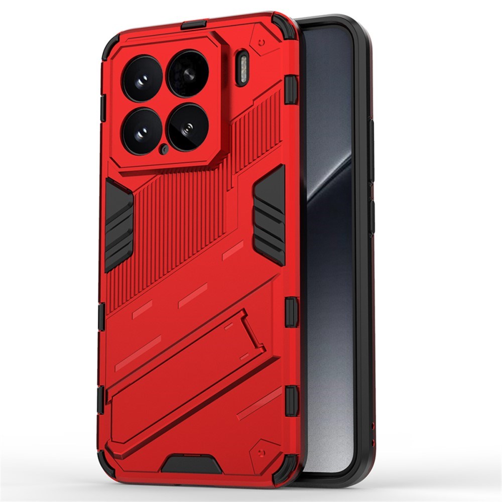 Xiaomi 15 - EIDERWOOD Håndværker Cover m. Kickstand - Rød