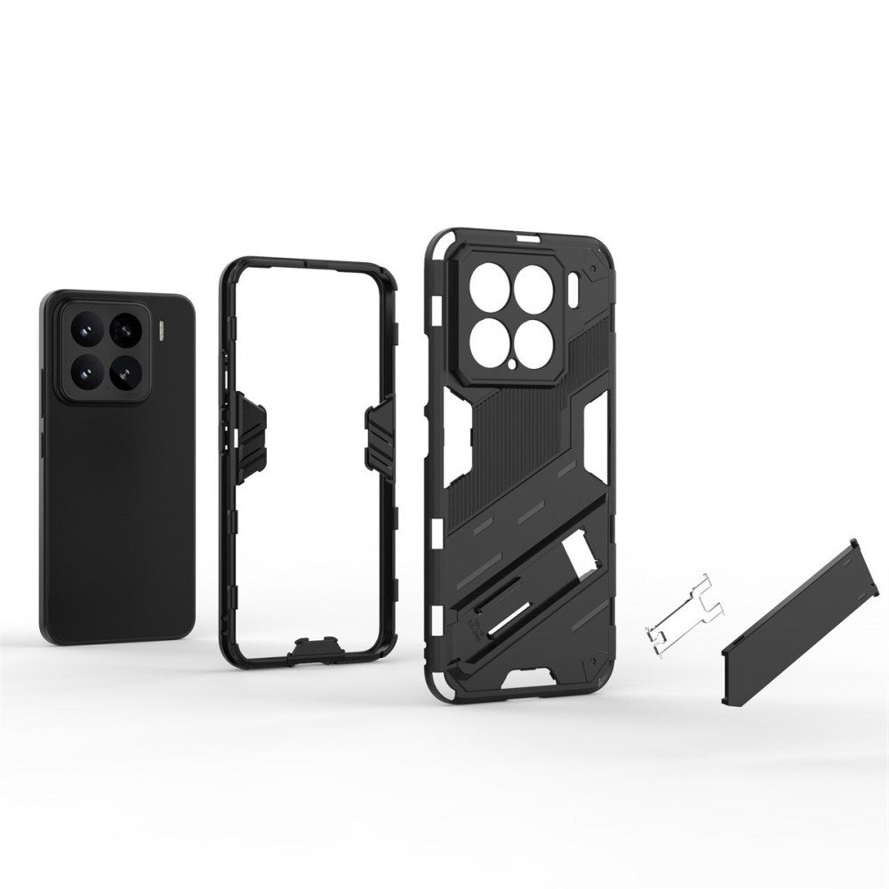 Xiaomi 15 - EIDERWOOD Håndværker Cover m. Kickstand - Rød