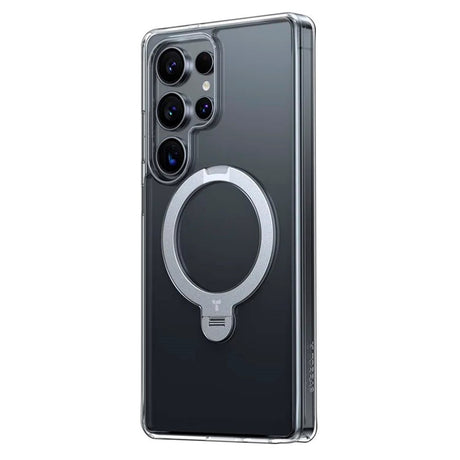 TORRAS - Samsung Galaxy S25 Ultra - Hybrid Cover m. Kickstand - MagSafe Kompatibel - Gennemsigtig