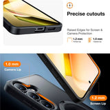 TORRAS - Samsung Galaxy S25+ (Plus) - Hybrid Cover m. Kickstand - MagSafe Kompatibel - Sort