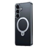 TORRAS - Samsung Galaxy S25 - Hybrid Cover m. Kickstand - MagSafe Kompatibel - Gennemsigtig