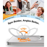 TORRAS - Samsung Galaxy S25 - Hybrid Cover m. Kickstand - MagSafe Kompatibel - Gennemsigtig