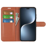 Honor Magic7 Pro - EIDERWOOD Kunstlæder Flip Cover m. Kortholder & Ståfunktion - Brun
