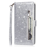 Samsung Galaxy A56 (5G) - EIDERWOOD - Glimmer Flip Cover m. Lynlåslomme & Ståfunktion - Sølv