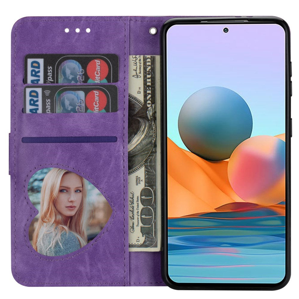 Samsung Galaxy A56 (5G) - EIDERWOOD - Glimmer Flip Cover m. Lynlåslomme & Ståfunktion - Lilla