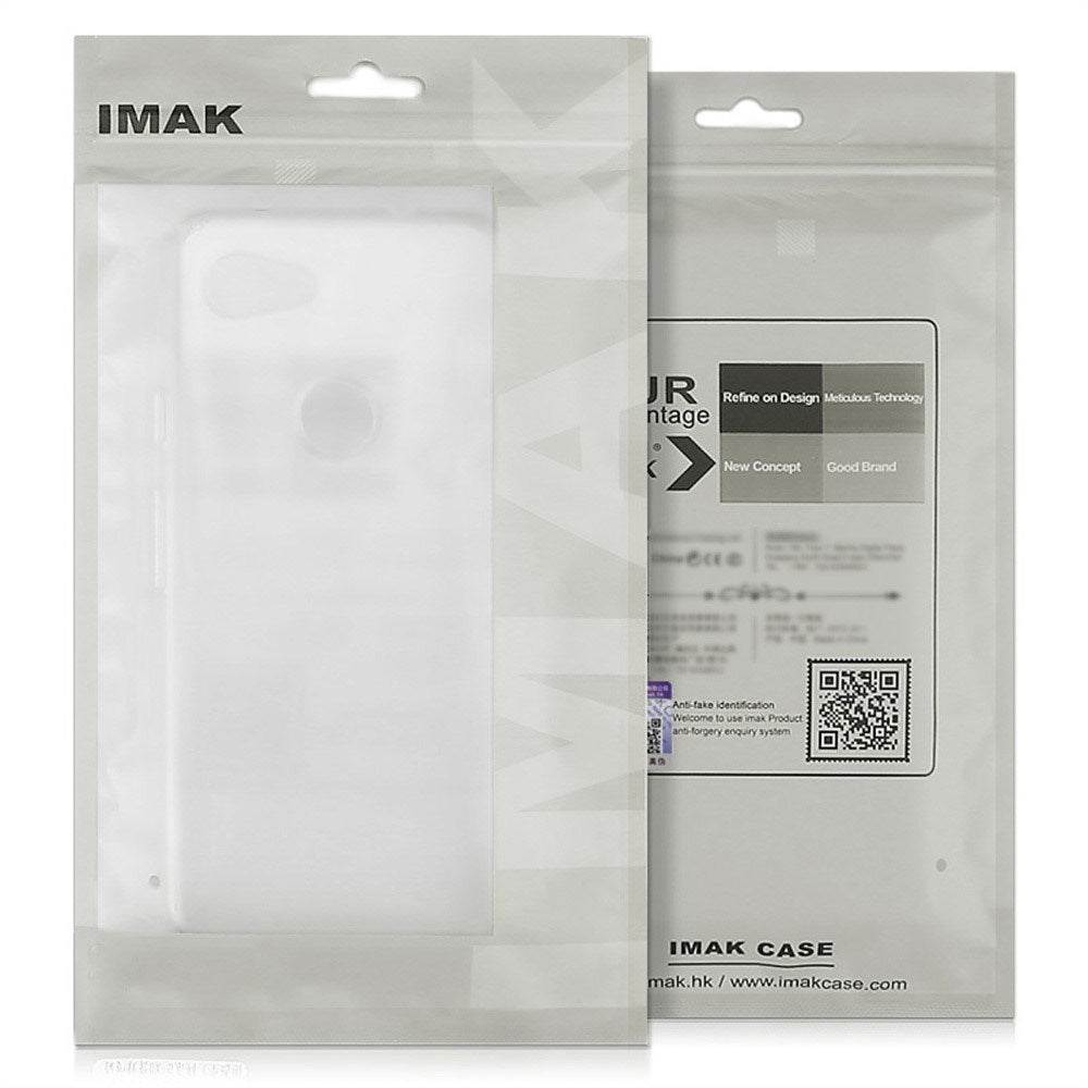 Samsung Galaxy S25+ (Plus) - IMAK Fleksibelt Plastik Cover - Gennemsigtig