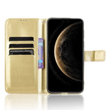 Huawei Mate 70 Pro+ / 70 Pro - EIDERWOOD Kunstlæder Flip Cover m. Strop - Guld