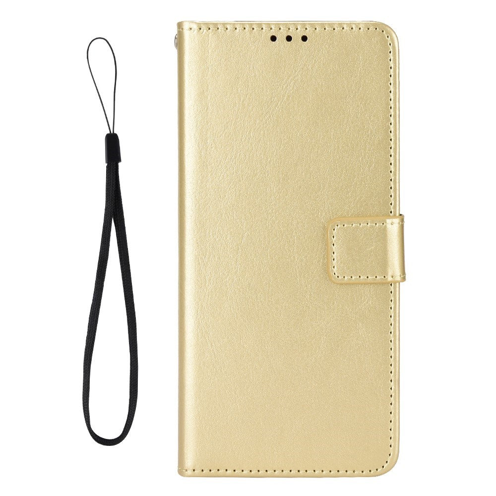 Huawei Mate 70 Pro+ / 70 Pro - EIDERWOOD Kunstlæder Flip Cover m. Strop - Guld